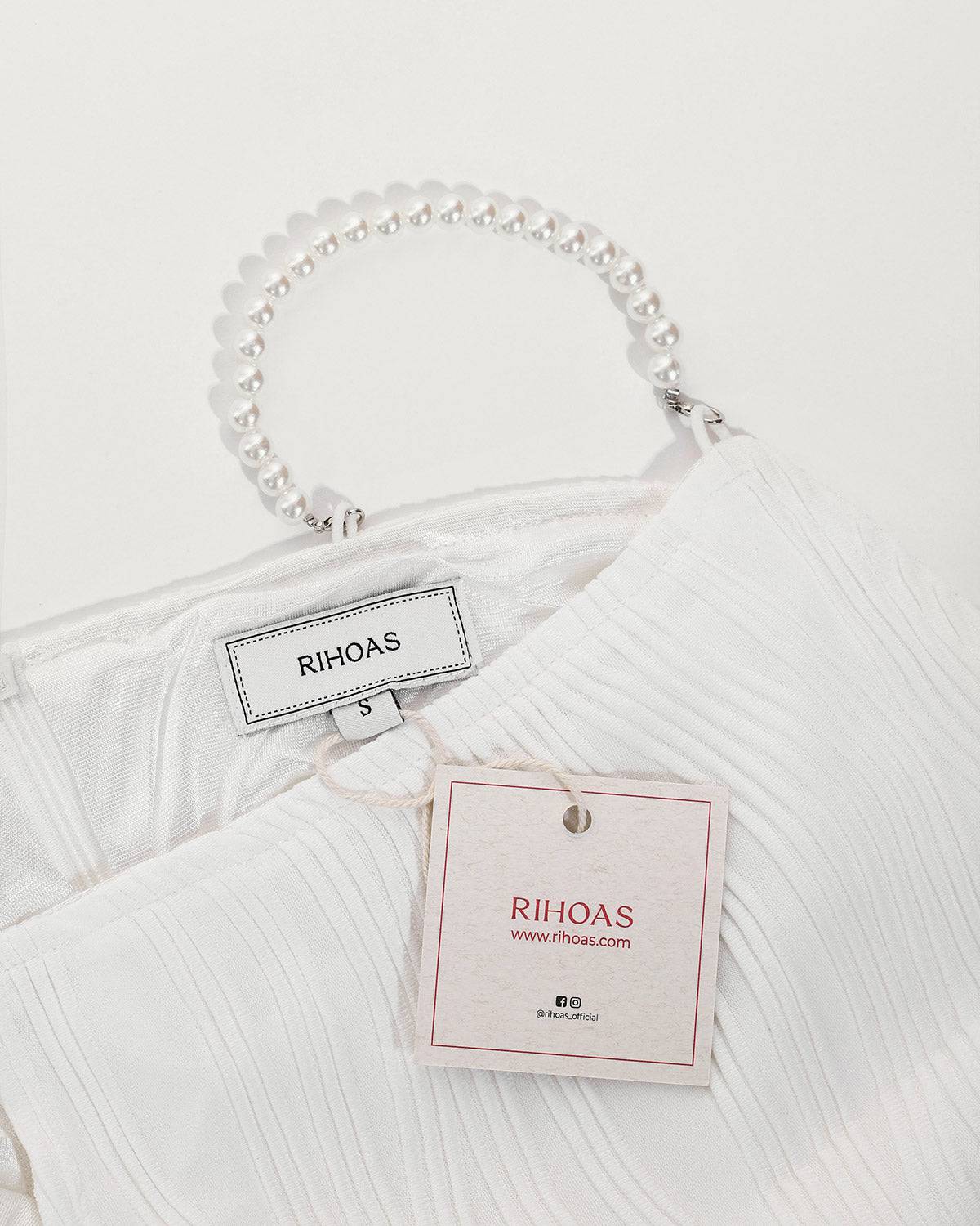 Das Wasserwellenstruktur-Spaghettiträgerkleid